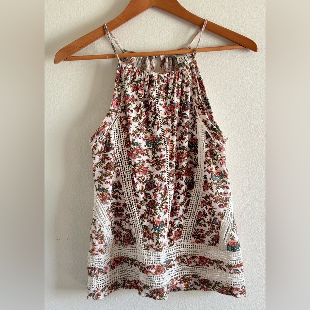 Lucky Brand Flowered Tank